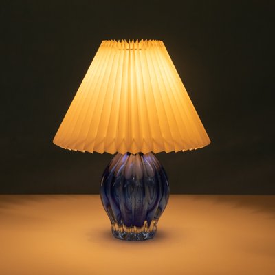 Bleu Murano Glass Table Lamp, 1950s-HGA-1790950