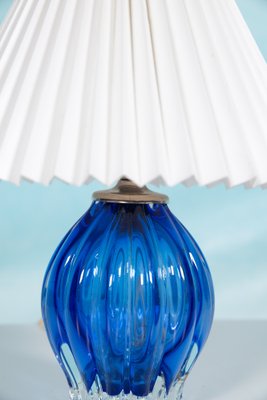 Bleu Murano Glass Table Lamp, 1950s-HGA-1790950