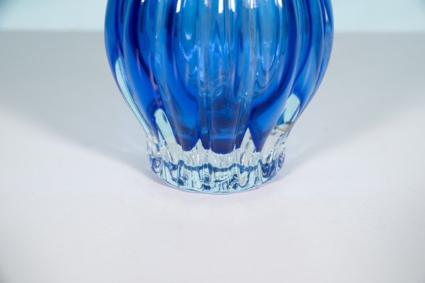 Bleu Murano Glass Table Lamp, 1950s-HGA-1790950