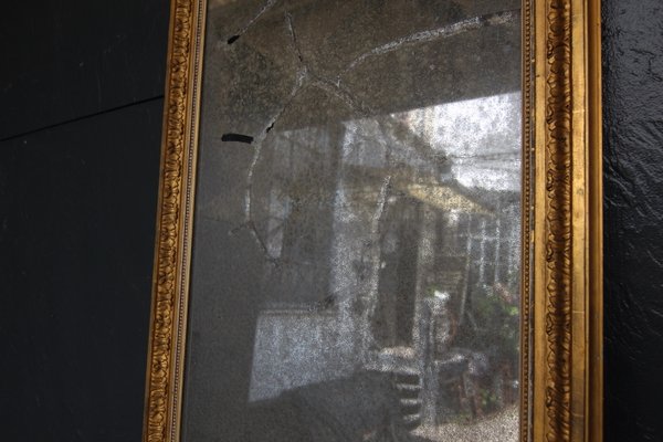 Blind French Mirror, 19th-Century-TAT-947929