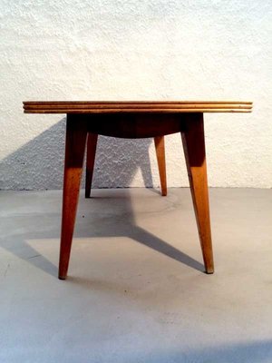 Blonde Oak Dining Table, 1930s-GGK-627234