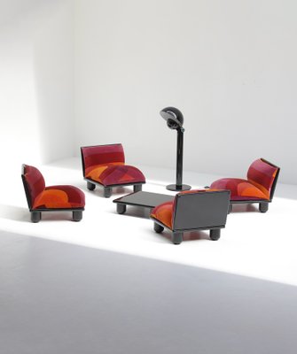 Blop Sofa Set by Carlo Bartoli, 1972, Set of 5-CF-1330807