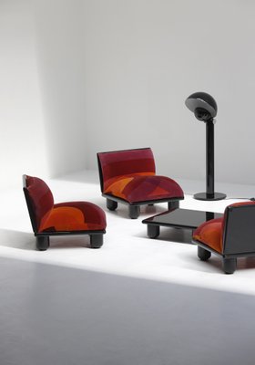 Blop Sofa Set by Carlo Bartoli, 1972, Set of 5-CF-1330807