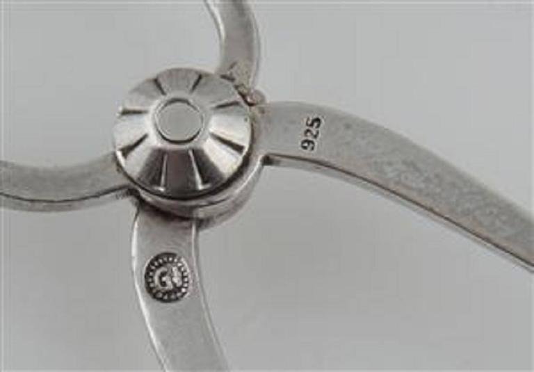 Blossom Sugar Tang in Sterling Silver from Georg Jensen, 1920s