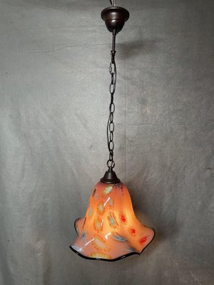 Blown Glass Ceiling Lamp-NSG-1823324