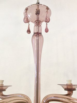 Blown Glass Chandelier from Venini, 1920s-QZG-1794514