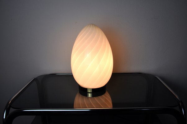 Blown Glass Egg Lamp, Spain, 1970-EJE-1028496