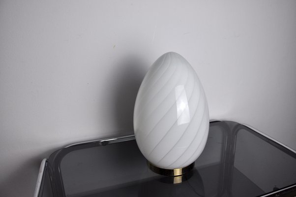 Blown Glass Egg Lamp, Spain, 1970-EJE-1028496