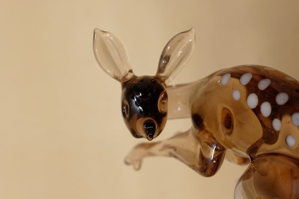 Blown Glass Figurine from Lauscha, 1960s-YGX-588619