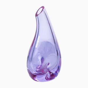 Blown Glass Flower Vase by Sevres, 1980s-OJE-1792167