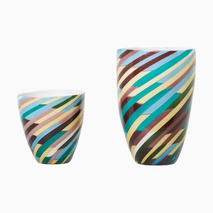 Blown Glass Klee Vases by Laura De Santillana for Venini, 1984-YJA-1422902