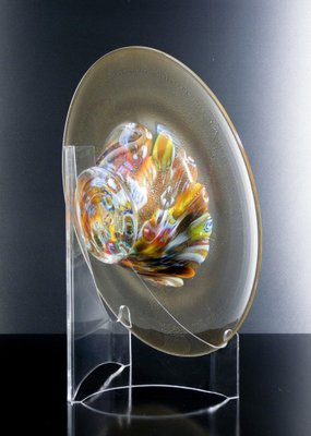 Blown Glass Plate by Giampaolo Nason-OJE-2040891