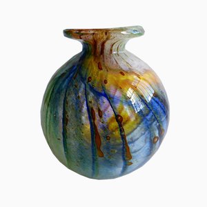 Blown Glass Vase from Mdina Glass Malta, 1960s-WK-770357