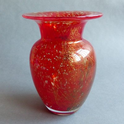 Blown Glass Vase from Mdina Glass Malta, 1970s-WK-765610