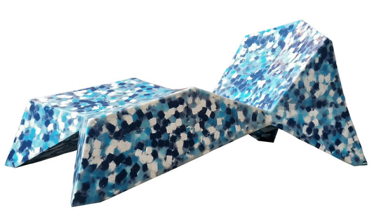 Blue Alex Chaise Longue by Alessandro Mendini for ecopixel 

<img src="https://www.pamono.eu/skin/frontend/lamono/redesign/images/logo/individual/4.svg" class="exceptional-headline-image" /> 
The Exceptional