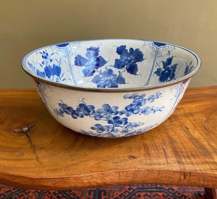 Blue and White Thai Bowl-IZA-1744898