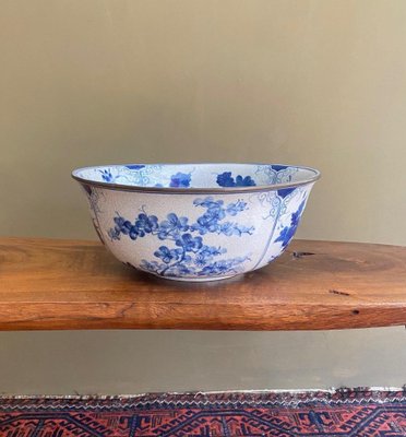 Blue and White Thai Bowl-IZA-1744898