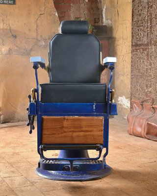 Blue Barber Chair-NQ-625015