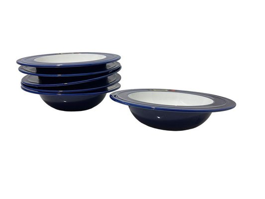 Blue Ceramic Dinnerware by Franco Pozzi, Italy, 1964, Set of 16-UCH-1817266