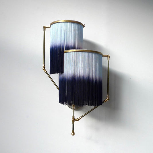 Blue Charme Sconce Lamp by Sander Bottinga