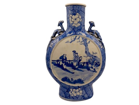 Blue Chinese Vase-TCS-1081566