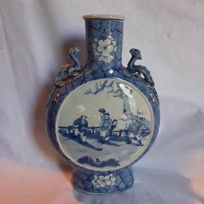 Blue Chinese Vase-TCS-1081566