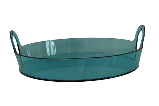 Blue Crystal Akasma Tray by Satyendra Pakhalé for RSVP