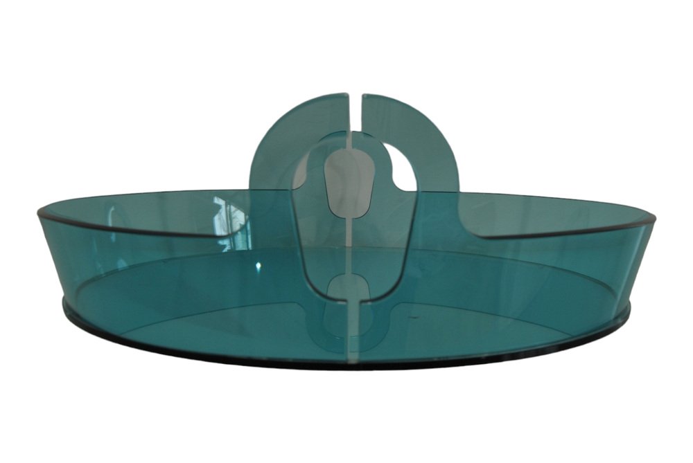 Blue Crystal Akasma Tray by Satyendra Pakhalé for RSVP