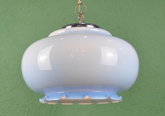 Blue Crystal Roof Lamp, 1970s-ROJ-1454618