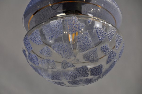 Blue Diabolo Ceiling Lamp, 1970s-ROJ-1739827