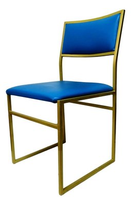 Blue Dining Chair, 1970s-FIP-778671