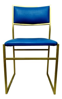 Blue Dining Chair, 1970s-FIP-778671