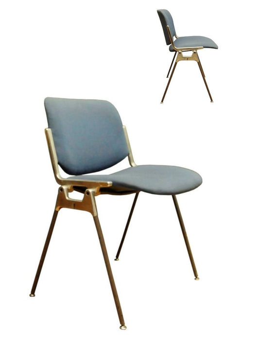 Blue DSC Chair by Giancarlo Piretti for Anonima Castelli, 1960s