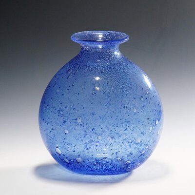 Blue Efeso Vase by Ercole Barovier for Barovier & Toso, 1964-KJP-1214932