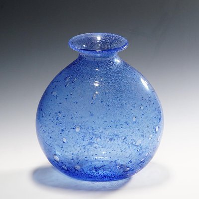 Blue Efeso Vase by Ercole Barovier for Barovier & Toso, 1964-KJP-1214932