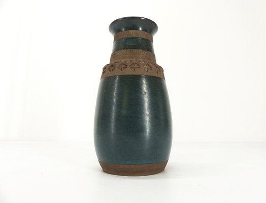 Blue Enameled Ceramic Vase from Bitossi-DQG-1783316