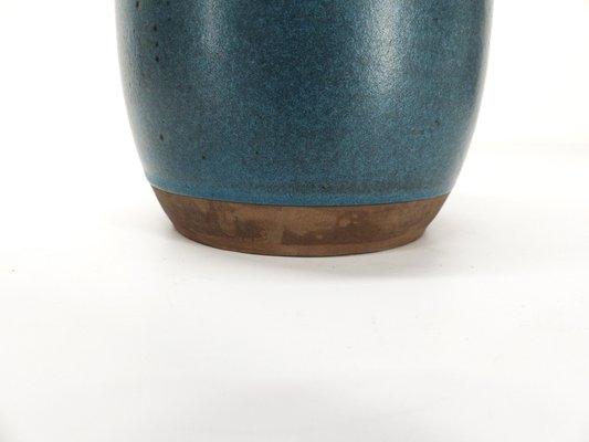 Blue Enameled Ceramic Vase from Bitossi-DQG-1783316