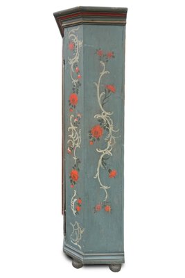 Blue Floral Painted Cabinet, 1811-BGS-2034596