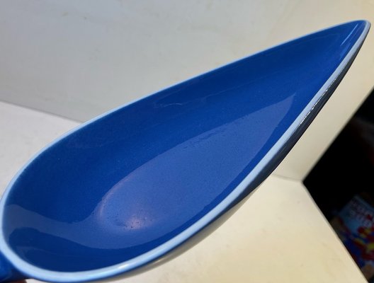 Blue Gefyr Bowl by Stig Lindberg for Gustavsberg, 1960s-LCR-1187795