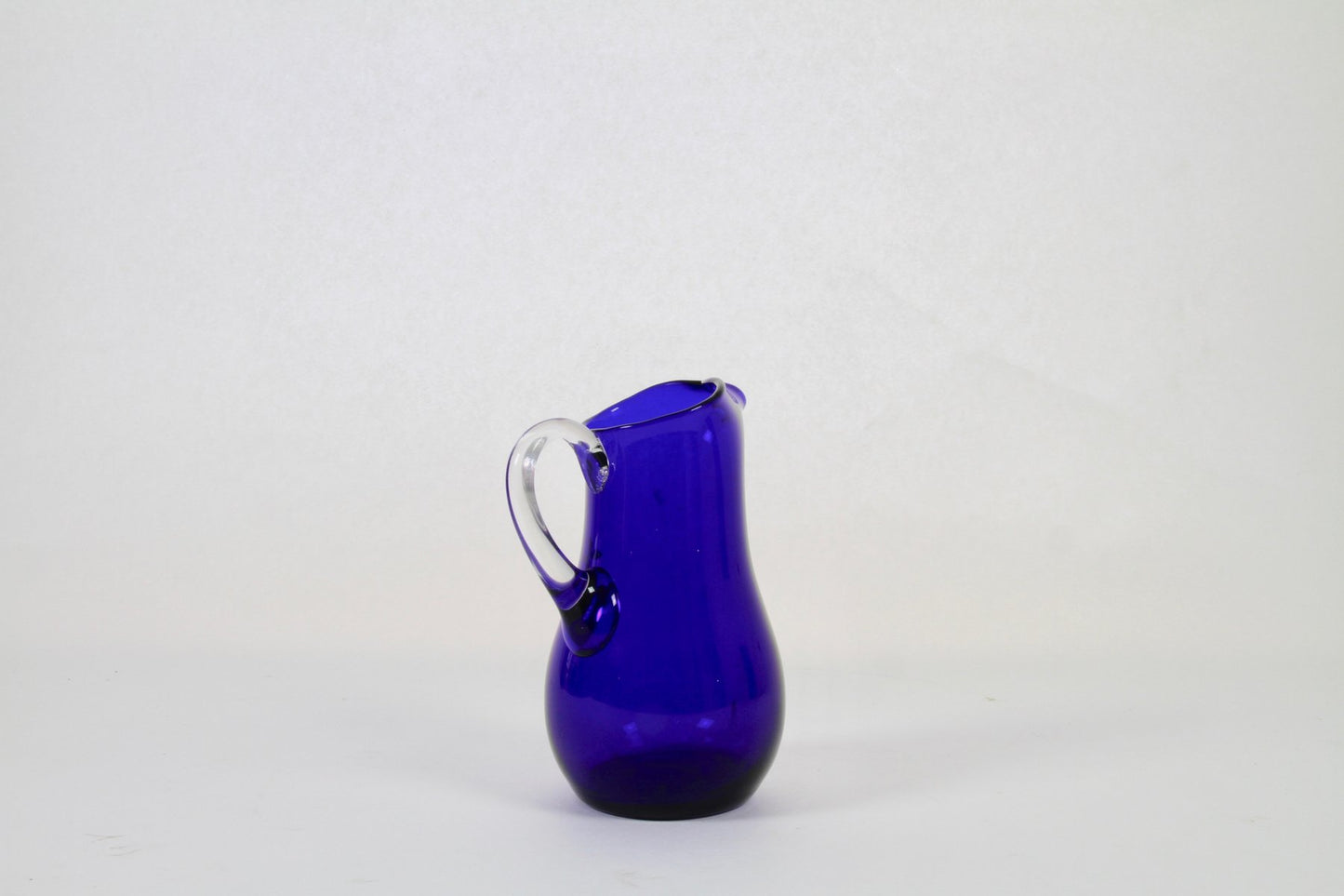 Blue Glass Jugs by Monica Bratt for Reijmyre Glasbruk, Set of 3, 1950s