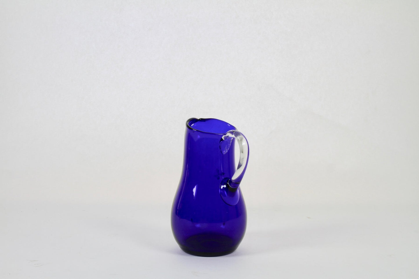 Blue Glass Jugs by Monica Bratt for Reijmyre Glasbruk, Set of 3, 1950s