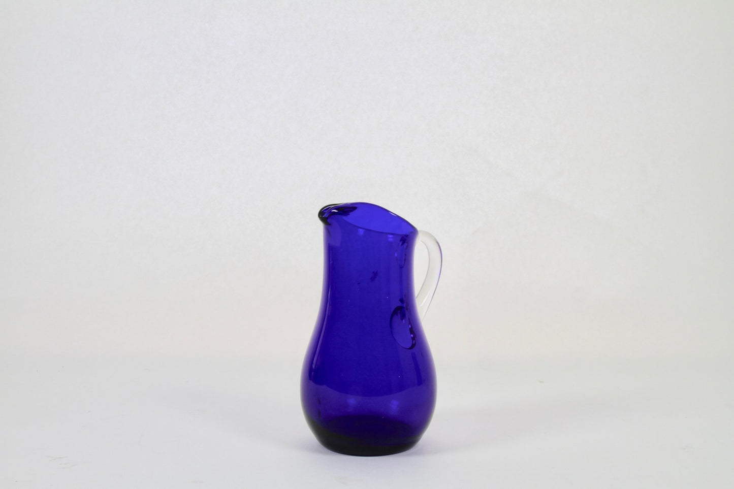 Blue Glass Jugs by Monica Bratt for Reijmyre Glasbruk, Set of 3, 1950s