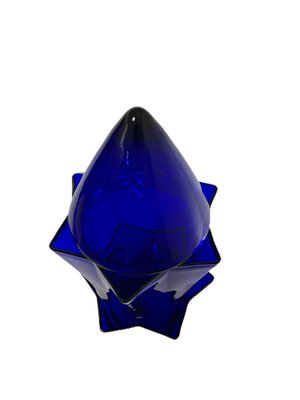 Blue Glass Tulip Vase by Willem Noyons, 1997-UCH-1301282