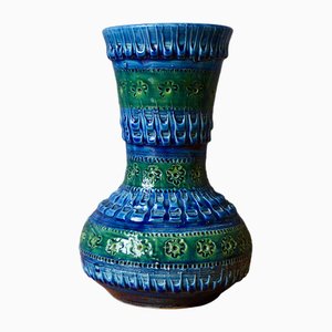 Blue Green Vase from Bitossi, 1960s-AIU-1768727