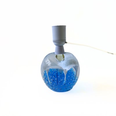 Blue Handmade Art Glass Table Lamp-FYZ-1821698