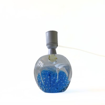 Blue Handmade Art Glass Table Lamp-FYZ-1821698