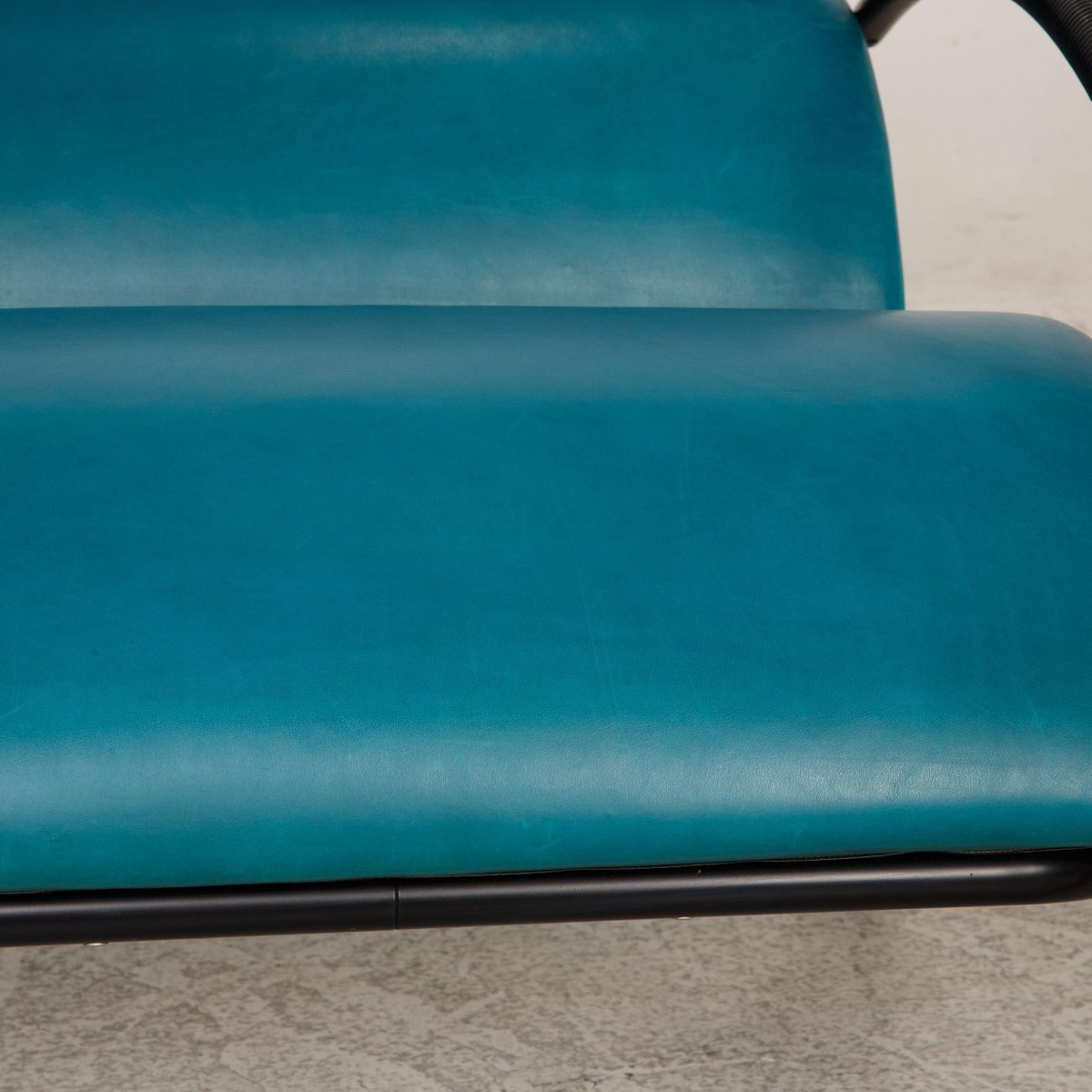 Blue Leather Cycle Armchair from Cor