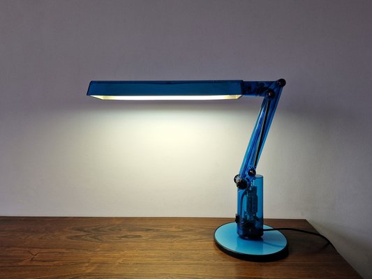 Blue Lucifer Table Lamp by Tom Ahlström & Hans Ehrich for A&E Design AB / Fagerhults, Sweden, 2000s-NV-1782468