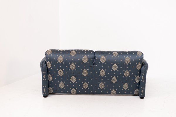 Blue Maralunga Sofa by Vico Magistretti for Cassina-RCE-1176644