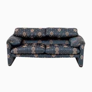 Blue Maralunga Sofa by Vico Magistretti for Cassina-RCE-1176644